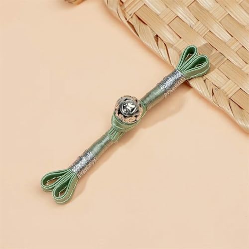 5 Paar chinesische Knöpfe für Tang-Anzug, handgefertigte Cheongsam-Knöpfe, Knotenverschlüsse, 2–7,5 cm x 1,2 cm 5 Paar chinesische Knöpfe für Tang-Anzug, handgefertigte Cheongsam-Knöpfe, Knotenverschlüsse, 2–7,5 cm x 1,2 cm von QPFNEI