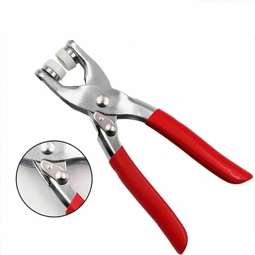 50/100 Metallzinken-Druckknöpfe, Hohldruckzinken-Befestigungsbolzen mit Zangen-Werkzeugsatz-Kits für Kleidung, Kleidungsstücke, Nähtaschen, Schuhe - TYP 11 50/100 Metallzinken-Druckknöpfe, Hohldruckzinken-Befestigungsbolzen mit Zangen-Werkzeugsatz-Kits für Kleidung, Kleidungsstücke, Nähtaschen, Schuhe - TYP 11 von QPFNEI