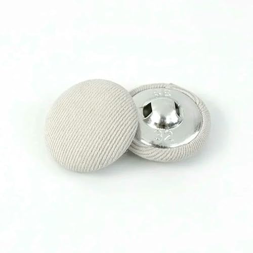 50 Stück 11–30 mm Stoffknöpfe zum Nähen von Taschen, Mänteln, Hemden, Ösenknöpfen, dekorativen Schnallen, DIY-Kleidungszubehör, Nr. 11–15 mm von QPFNEI