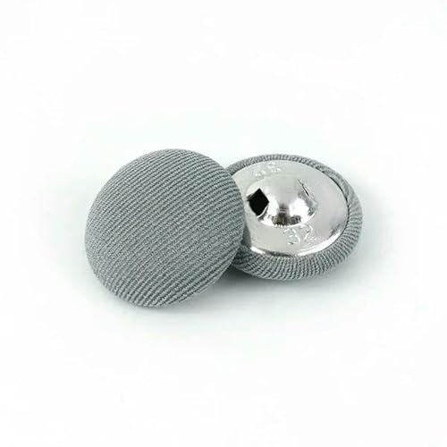 50 Stück 11–30 mm Stoffknöpfe zum Nähen von Taschen, Mänteln, Hemden, Ösenknöpfen, dekorativen Schnallen, DIY-Kleidungszubehör, Nr. 2, 30 mm von QPFNEI