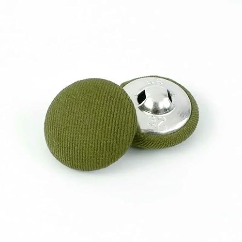 50 Stück 11–30 mm Stoffknöpfe zum Nähen von Taschen, Mänteln, Hemden, Ösenknöpfen, dekorativen Schnallen, DIY-Kleidungszubehör, Nr. 3, 11 mm von QPFNEI