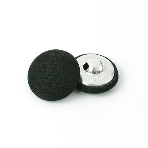 50 Stück 11–30 mm Stoffknöpfe zum Nähen von Taschen, Mänteln, Hemden, Ösenknöpfen, dekorativen Schnallen, DIY-Kleidungszubehör, Nr. 5, 30 mm 50 Stück 11–30 mm Stoffknöpfe zum Nähen von Taschen, Mänteln, Hemden, Ösenknöpfen, dekorativen Schnallen, DIY-Kleidungszubehör, Nr. 5, 30 mm von QPFNEI