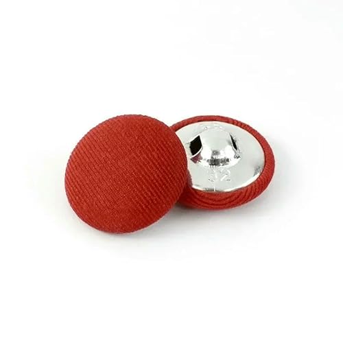 50 Stück 11–30 mm Stoffknöpfe zum Nähen von Taschen, Mänteln, Hemden, Ösenknöpfen, dekorativen Schnallen, DIY-Kleidungszubehör, Nr. 6–15 mm 50 Stück 11–30 mm Stoffknöpfe zum Nähen von Taschen, Mänteln, Hemden, Ösenknöpfen, dekorativen Schnallen, DIY-Kleidungszubehör, Nr. 6–15 mm von QPFNEI