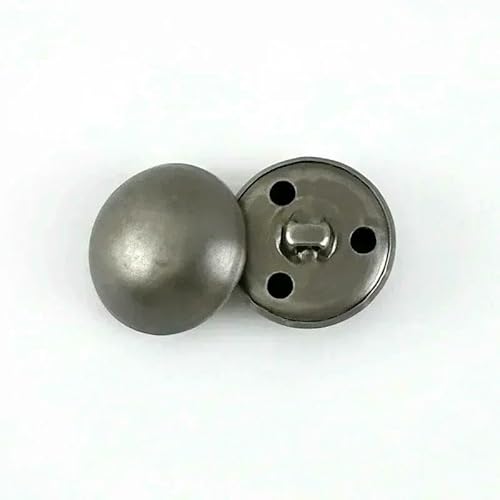 50 Stück 15–25 mm runde Metallknöpfe, Vintage-Schnallen für Jacken, Hemden, Dekorationsknöpfe, Kleidungsschnalle, DIY-Nähzubehör, GunBlack, 23,0 mm 50 Stück 15–25 mm runde Metallknöpfe, Vintage-Schnallen für Jacken, Hemden, Dekorationsknöpfe, Kleidungsschnalle, DIY-Nähzubehör, GunBlack, 23,0 mm von QPFNEI