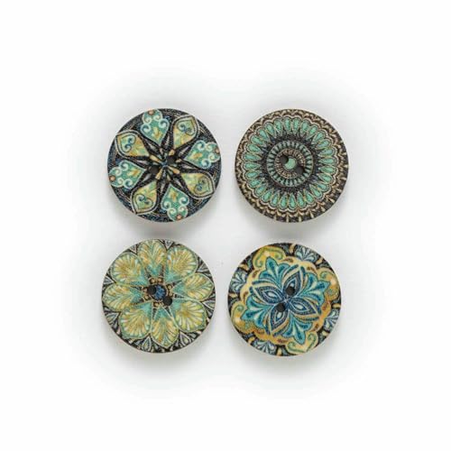50 Stück runde Holzknöpfe mit Retro-Stempelmotiv, zum Aufdrucken, für Handarbeit, Nähen, Scrapbooking, Kleidung, Bastelzubehör, Karten, 15–25 mm–20 mm 50 Stück runde Holzknöpfe mit Retro-Stempelmotiv, zum Aufdrucken, für Handarbeit, Nähen, Scrapbooking, Kleidung, Bastelzubehör, Karten, 15–25 mm–20 mm von QPFNEI