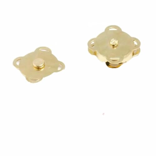 5er-Set Metall-Druckknopf, Magnetverschluss, Schnalle für Kleidung, Tasche, DIY, Basteln, Nähzubehör, 10 mm, 15 mm, 18 mm - 18,5 mm, golden 5er-Set Metall-Druckknopf, Magnetverschluss, Schnalle für Kleidung, Tasche, DIY, Basteln, Nähzubehör, 10 mm, 15 mm, 18 mm - 18,5 mm, golden von QPFNEI