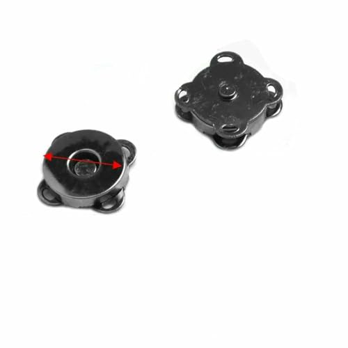 5er-Set Metall-Magnetknopf, Magnetverschluss, Schnalle für Kleidung, Tasche, DIY, Basteln, Nähzubehör, 10 mm, 15 mm, 18 mm - 14,5 mm, Gun Black 5er-Set Metall-Magnetknopf, Magnetverschluss, Schnalle für Kleidung, Tasche, DIY, Basteln, Nähzubehör, 10 mm, 15 mm, 18 mm - 14,5 mm, Gun Black von QPFNEI