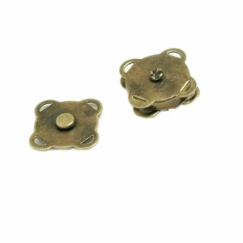 5er-Set Metall-Magnetknopf, Magnetverschluss, Schnalle für Kleidung, Tasche, DIY, Basteln, Nähzubehör, 10 mm, 15 mm, 18 mm - 18,5 mm, Bronze 5er-Set Metall-Magnetknopf, Magnetverschluss, Schnalle für Kleidung, Tasche, DIY, Basteln, Nähzubehör, 10 mm, 15 mm, 18 mm - 18,5 mm, Bronze von QPFNEI
