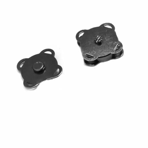 5er-Set Metall-Magnetknopf, Magnetverschluss, Schnalle für Kleidung, Tasche, DIY, Basteln, Nähzubehör, 10 mm, 15 mm, 18 mm - 18,5 mm, Gun Black 5er-Set Metall-Magnetknopf, Magnetverschluss, Schnalle für Kleidung, Tasche, DIY, Basteln, Nähzubehör, 10 mm, 15 mm, 18 mm - 18,5 mm, Gun Black von QPFNEI