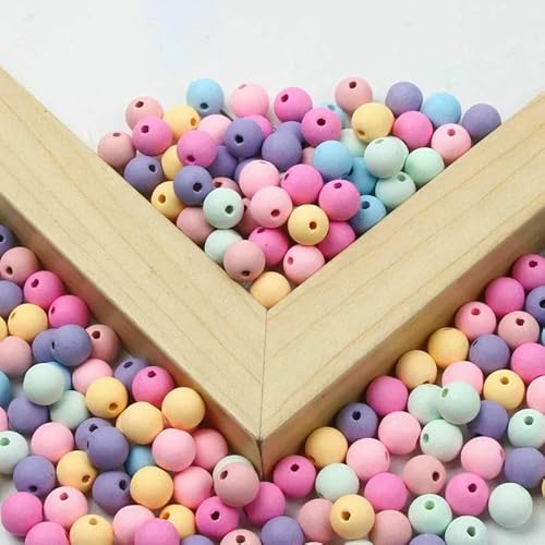 6/8/10 mm Macaron-Farbe Naturholzperlen Kugel Lose runde Holzperlen zur Schmuckherstellung DIY Halskette Armband Zubehör-1-6 mm 100 Stück 6/8/10 mm Macaron-Farbe Naturholzperlen Kugel Lose runde Holzperlen zur Schmuckherstellung DIY Halskette Armband Zubehör-1-6 mm 100 Stück von QPFNEI