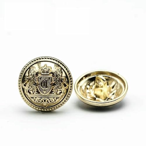6 Stück 10–28 mm goldene Metallknöpfe, Kleidungsstück, Mantel, Nähzubehör, Knöpfe für Kleidung, Basteln, schwarzer Punkt, Ölknopf, Punkt, Ölknopf, 7–15 mm 6 Stück 10–28 mm goldene Metallknöpfe, Kleidungsstück, Mantel, Nähzubehör, Knöpfe für Kleidung, Basteln, schwarzer Punkt, Ölknopf, Punkt, Ölknopf, 7–15 mm von QPFNEI