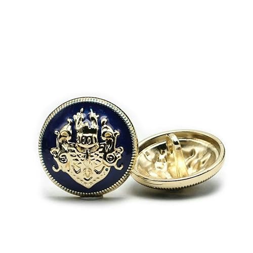 6 Stück 10-28 mm goldene Metallknöpfe Kleidungsstück Mantel Nähzubehör Knöpfe für Kleidung Handwerk Schwarzer Punkt Ölknopf-Punkt Ölknopf 11-10mm 6 Stück 10-28 mm goldene Metallknöpfe Kleidungsstück Mantel Nähzubehör Knöpfe für Kleidung Handwerk Schwarzer Punkt Ölknopf-Punkt Ölknopf 11-10mm von QPFNEI