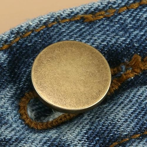 6 Stück Jeans-Taillenknöpfe, Nagel, verstellbare Taillenerweiterungsknöpfe, abnehmbare Kleidungshosen-Taillenschnalle, Stil 7 6 Stück Jeans-Taillenknöpfe, Nagel, verstellbare Taillenerweiterungsknöpfe, abnehmbare Kleidungshosen-Taillenschnalle, Stil 7 von QPFNEI