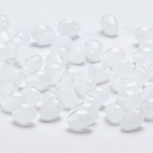 6 x 8 mm österreichische facettierte Tropfen-Glasperlen, AB-Farbe, Wassertropfen-Kristallperlen, lose Abstandsperlen zur Schmuckherstellung, DIY-Armband-ZKSD001-041-6 x 8 mm, 65–7 von QPFNEI