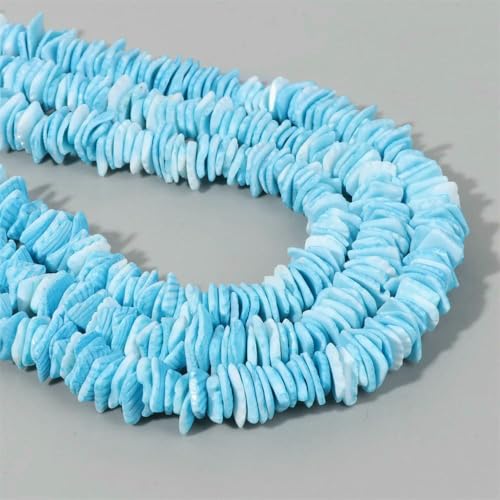 7–10 mm unregelmäßige quadratische Muschel-DIY-Perlen, bunte Perlmutt-Muschel, lose Perlen zur Schmuckherstellung, DIY-Zubehör, Typ 9–7–10 mm, ca. 36 cm 7–10 mm unregelmäßige quadratische Muschel-DIY-Perlen, bunte Perlmutt-Muschel, lose Perlen zur Schmuckherstellung, DIY-Zubehör, Typ 9–7–10 mm, ca. 36 cm von QPFNEI