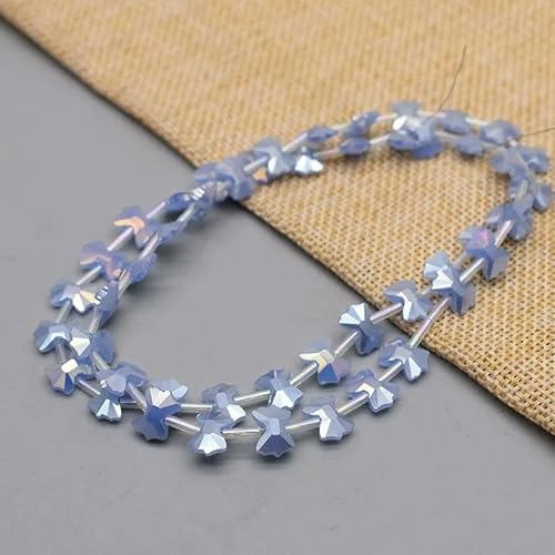 AB-Farbe, 7 x 10 mm, Kristallglasperlen in Fliegeform, farbig, facettierte Fliege-Kristallperlen zur Schmuckherstellung, DIY-Ohrringe, Armbänder, 11–7 x 10 mm, 48–50 Stück AB-Farbe, 7 x 10 mm, Kristallglasperlen in Fliegeform, farbig, facettierte Fliege-Kristallperlen zur Schmuckherstellung, DIY-Ohrringe, Armbänder, 11–7 x 10 mm, 48–50 Stück von QPFNEI