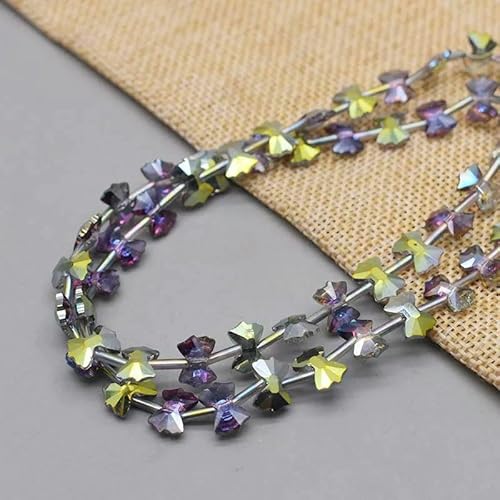 AB-Farbe, 7 x 10 mm, Kristallglasperlen in Fliegeform, farbige facettierte Fliege-Kristallperlen zur Schmuckherstellung, DIY-Ohrringe, Armbänder, F, 7 x 10 mm, 20 Stück AB-Farbe, 7 x 10 mm, Kristallglasperlen in Fliegeform, farbige facettierte Fliege-Kristallperlen zur Schmuckherstellung, DIY-Ohrringe, Armbänder, F, 7 x 10 mm, 20 Stück von QPFNEI
