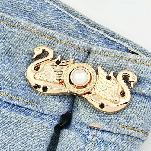 Abnehmbare Metallknöpfe zum Nähen, Druckknopfverschluss, Hosennadel, einziehbare chinesische Cheongsam-Schnallen, Jeans, perfekte Passform, reduziert die Taille, 11, 2 Paa Abnehmbare Metallknöpfe zum Nähen, Druckknopfverschluss, Hosennadel, einziehbare chinesische Cheongsam-Schnallen, Jeans, perfekte Passform, reduziert die Taille, 11, 2 Paa von QPFNEI
