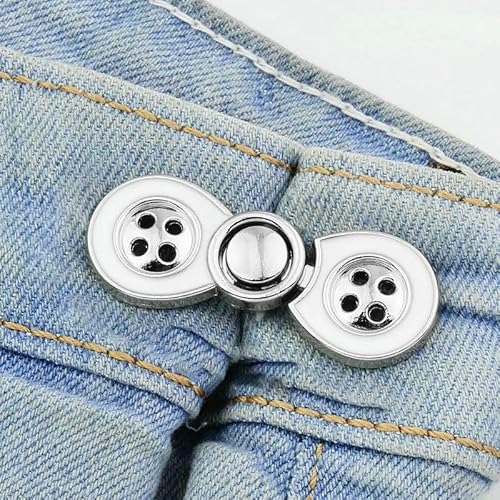 Abnehmbare Metallknöpfe zum Nähen, Druckknopfverschluss, Hosennadel, einziehbare chinesische Cheongsam-Schnallen, Jeans, perfekte Passform, reduziert die Taille, 17, 1 Paa Abnehmbare Metallknöpfe zum Nähen, Druckknopfverschluss, Hosennadel, einziehbare chinesische Cheongsam-Schnallen, Jeans, perfekte Passform, reduziert die Taille, 17, 1 Paa von QPFNEI