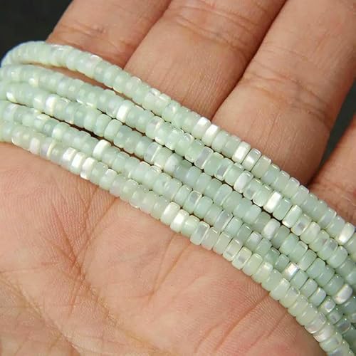 Bunte, natürliche Süßwasser-Muschelperlen, gefärbte Perlmutt-Muschelperlen, lose Perlen zur Schmuckherstellung, DIY-Armband, Halskette, 15-32 Zoll, ca. 2 x 4,0 mm Bunte, natürliche Süßwasser-Muschelperlen, gefärbte Perlmutt-Muschelperlen, lose Perlen zur Schmuckherstellung, DIY-Armband, Halskette, 15-32 Zoll, ca. 2 x 4,0 mm von QPFNEI