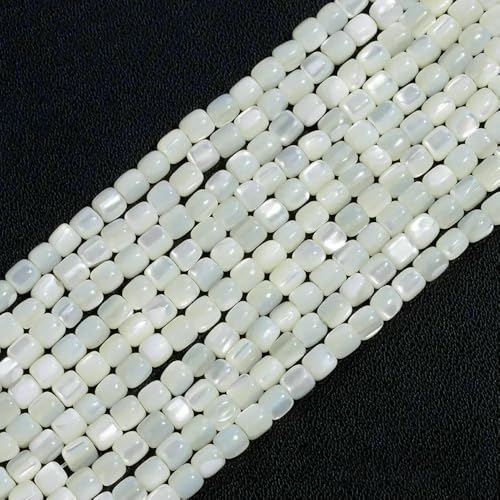 Bunte, natürliche Süßwasser-Muschelperlen, gefärbte Perlmutt-Muschelperlen, lose Perlen zur Schmuckherstellung, DIY-Armband, Halskette, 15-38 Zoll, ca. 3,0 mm Bunte, natürliche Süßwasser-Muschelperlen, gefärbte Perlmutt-Muschelperlen, lose Perlen zur Schmuckherstellung, DIY-Armband, Halskette, 15-38 Zoll, ca. 3,0 mm von QPFNEI