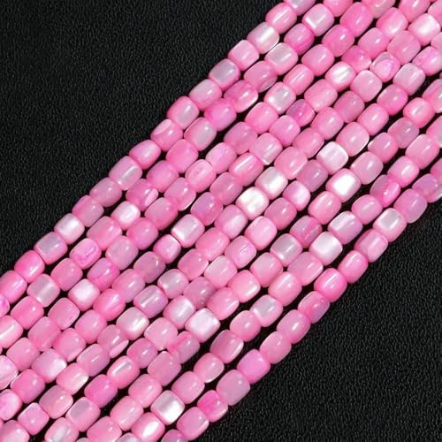 Bunte, natürliche Süßwasser-Muschelperlen, gefärbte Perlmutt-Muschelperlen, lose Perlen zur Schmuckherstellung, DIY-Armband, Halskette, 15-39 Zoll, ca. 3,0 mm Bunte, natürliche Süßwasser-Muschelperlen, gefärbte Perlmutt-Muschelperlen, lose Perlen zur Schmuckherstellung, DIY-Armband, Halskette, 15-39 Zoll, ca. 3,0 mm von QPFNEI