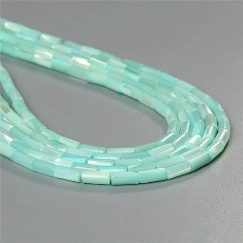 Bunte natürliche Süßwasser-Muschelperlen, Rondelle-Abstandshalter, gefärbte Perlmutt-Muschel, lose Perlen zur Schmuckherstellung, 19,1 cm – 1 Stück, 4 x 8 mm Bunte natürliche Süßwasser-Muschelperlen, Rondelle-Abstandshalter, gefärbte Perlmutt-Muschel, lose Perlen zur Schmuckherstellung, 19,1 cm – 1 Stück, 4 x 8 mm von QPFNEI