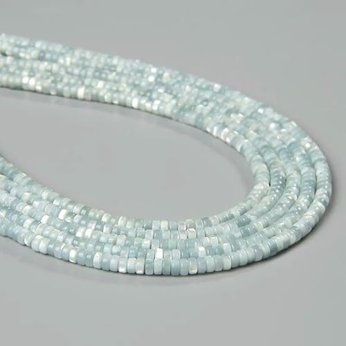 Bunte natürliche Süßwasser-Muschelperlen, Rondelle-Abstandshalter, gefärbte Perlmutt-Muschel, lose Perlen zur Schmuckherstellung, 7,5 Zoll – 21, Abstandshalter 2 x 4,0 mm Bunte natürliche Süßwasser-Muschelperlen, Rondelle-Abstandshalter, gefärbte Perlmutt-Muschel, lose Perlen zur Schmuckherstellung, 7,5 Zoll – 21, Abstandshalter 2 x 4,0 mm von QPFNEI