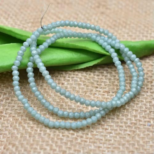 Ca. 162 Stück 2MM Frost Matte Rocailles Perlen Kristallglas Perlen Charms Spacer Perlen für Schmuckherstellung DIY Großhandel-H050 von QPFNEI