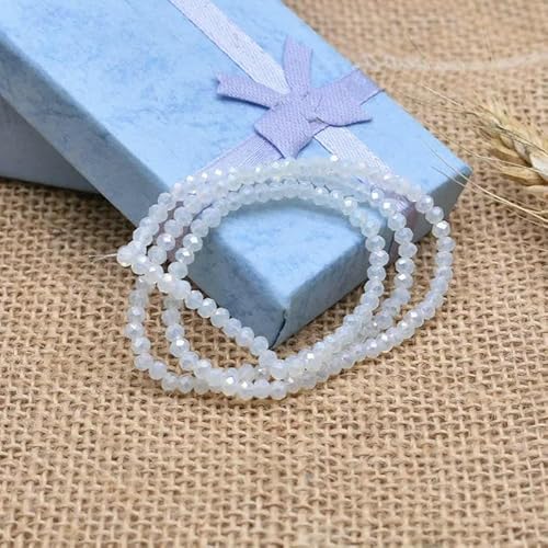 Ca. 162 Stück 2MM Frost Matte Rocailles Perlen Kristallglas Perlen Charms Spacer Perlen für Schmuckherstellung DIY Großhandel-H056 von QPFNEI