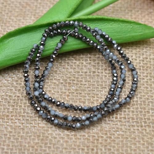 Ca. 162 Stück 2MM Frost Matte Rocailles Perlen Kristallglas Perlen Charms Spacer Perlen für Schmuckherstellung DIY Großhandel-H070 von QPFNEI