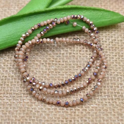 Ca. 162 Stück 2MM Frost Matte Rocailles Perlen Kristallglas Perlen Charms Spacer Perlen für Schmuckherstellung DIY Großhandel-H073 von QPFNEI