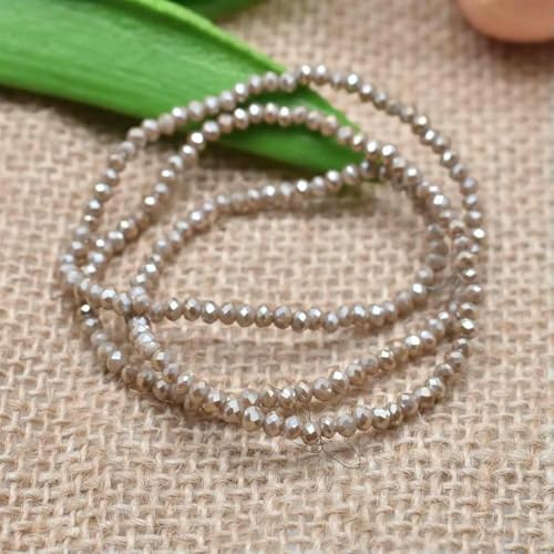 Ca. 162 Stück 2MM Frost Matte Rocailles Perlen Kristallglas Perlen Charms Spacer Perlen für Schmuckherstellung DIY Großhandel-H076 von QPFNEI