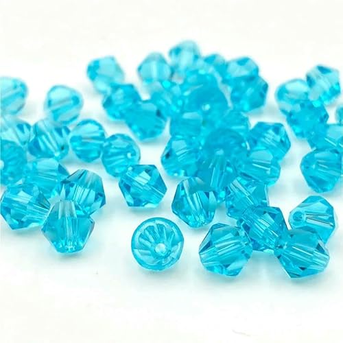 Facettierte österreichische 3 4 6 mm Kristallperlen, Abstandshalter, Glasperlen für Armband, Halskette, DIY-Schmuckherstellung, J-12–3,0 mm von QPFNEI