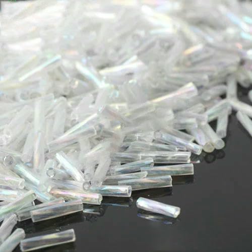 Gemischte Farbe Rohr Perle 2x9mm 65g/lot Twist Trompeten Glas Rocailles Großhandel Zubehör Halskette Armband schmuck Making-161T 65g Gemischte Farbe Rohr Perle 2x9mm 65g/lot Twist Trompeten Glas Rocailles Großhandel Zubehör Halskette Armband schmuck Making-161T 65g von QPFNEI