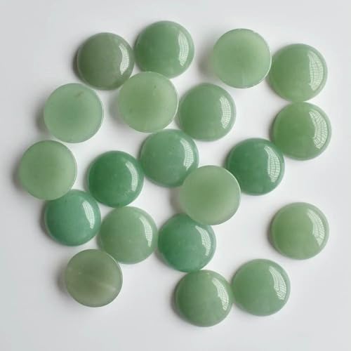 Großhandel 24 teile/los Opal Malachit Tigerauge naturstein gemischt runde cabochon 20mm-grün aventurin-20mm Großhandel 24 teile/los Opal Malachit Tigerauge naturstein gemischt runde cabochon 20mm-grün aventurin-20mm von QPFNEI