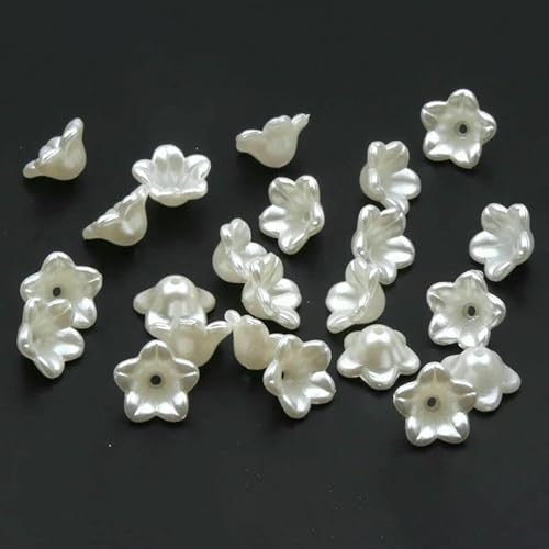 Imitationsperle Acryl Beige Blumen Spacer Lose Perlen für Schmuckherstellung Zubehör DIY Handgemachte Halskette Armband Zubehör-B02550 Imitationsperle Acryl Beige Blumen Spacer Lose Perlen für Schmuckherstellung Zubehör DIY Handgemachte Halskette Armband Zubehör-B02550 von QPFNEI