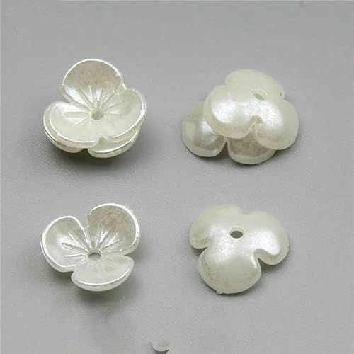 Imitationsperle Acryl Beige Blumen Spacer Lose Perlen für Schmuckherstellung Zubehör DIY Handgemachte Halskette Armband Zubehör-B04086 Imitationsperle Acryl Beige Blumen Spacer Lose Perlen für Schmuckherstellung Zubehör DIY Handgemachte Halskette Armband Zubehör-B04086 von QPFNEI