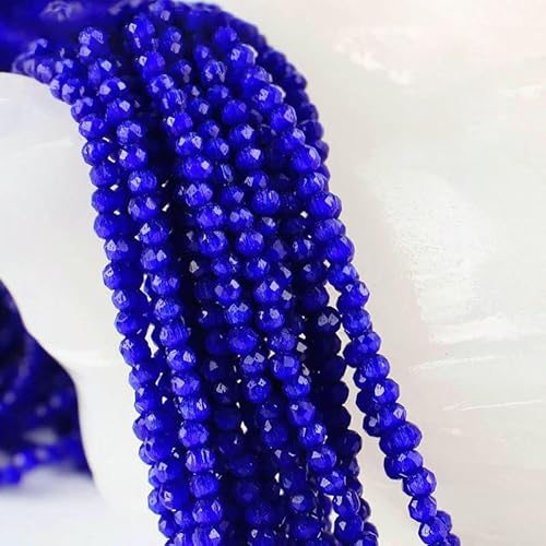 Kleine 2 mm Katzenaugen-Glasperlen, 48 facettierte lose Perlen zur Schmuckherstellung, Armband- und Halskettenherstellung, DIY-Zubehör – 7. Dunkelblau – 20 Stränge (3500 Stück Kleine 2 mm Katzenaugen-Glasperlen, 48 facettierte lose Perlen zur Schmuckherstellung, Armband- und Halskettenherstellung, DIY-Zubehör – 7. Dunkelblau – 20 Stränge (3500 Stück von QPFNEI