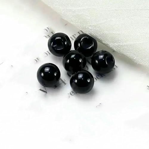 Nähknöpfe, 100 Stück, 6 mm, 8 mm, 10 mm, 12 mm, 15 mm, 18 mm, Perlmuttknöpfe für Kleidung, Nähzubehör, Damen- und Babykleidung, Material, Schwarz, 12 mm Nähknöpfe, 100 Stück, 6 mm, 8 mm, 10 mm, 12 mm, 15 mm, 18 mm, Perlmuttknöpfe für Kleidung, Nähzubehör, Damen- und Babykleidung, Material, Schwarz, 12 mm von QPFNEI
