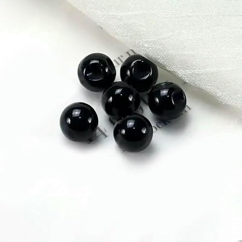 Nähknöpfe, 100 Stück, 6 mm, 8 mm, 10 mm, 12 mm, 15 mm, 18 mm, Perlmuttknöpfe für Kleidung, Nähzubehör, Damen- und Babykleidung, Material, Schwarz, 8 mm Nähknöpfe, 100 Stück, 6 mm, 8 mm, 10 mm, 12 mm, 15 mm, 18 mm, Perlmuttknöpfe für Kleidung, Nähzubehör, Damen- und Babykleidung, Material, Schwarz, 8 mm von QPFNEI