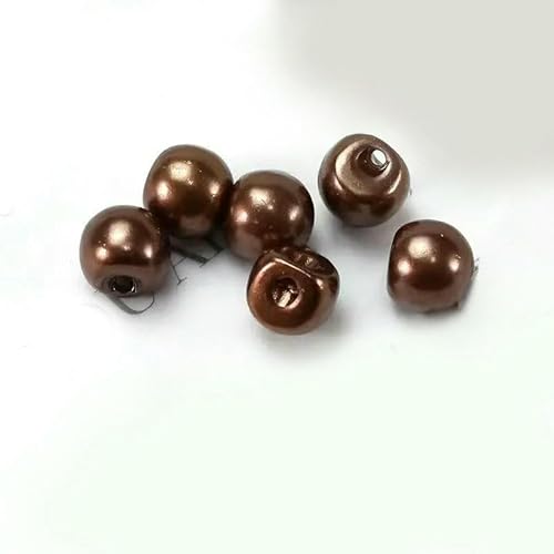Nähknöpfe, 100 Stück, 6 mm, 8 mm, 10 mm, 12 mm, 15 mm, 18 mm, Perlmuttknöpfe für Kleidung, Nähzubehör, Damen- und Babykleidung, Material – Kaffeebraun – 8 mm Nähknöpfe, 100 Stück, 6 mm, 8 mm, 10 mm, 12 mm, 15 mm, 18 mm, Perlmuttknöpfe für Kleidung, Nähzubehör, Damen- und Babykleidung, Material – Kaffeebraun – 8 mm von QPFNEI