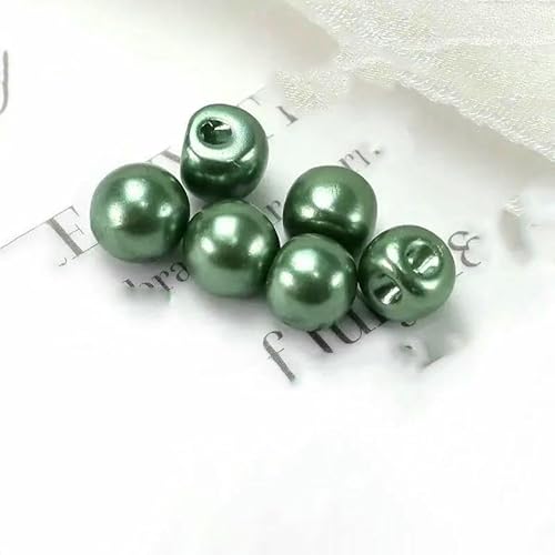 Nähknöpfe, 100 Stück, 6 mm, 8 mm, 10 mm, 12 mm, 15 mm, 18 mm, Perlmuttknöpfe für Kleidung, Nähzubehör, Damen- und Babykleidungsmaterial, dunkelgrün, 12 mm Nähknöpfe, 100 Stück, 6 mm, 8 mm, 10 mm, 12 mm, 15 mm, 18 mm, Perlmuttknöpfe für Kleidung, Nähzubehör, Damen- und Babykleidungsmaterial, dunkelgrün, 12 mm von QPFNEI