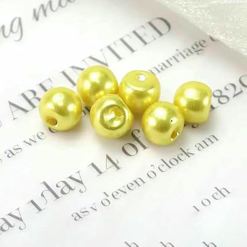 Nähknöpfe, 100 Stück, 6 mm, 8 mm, 10 mm, 12 mm, 15 mm, 18 mm, Perlmuttknöpfe für Kleidung, Nähzubehör, Damen- und Babykleidungsmaterial, gelb, 12 mm Nähknöpfe, 100 Stück, 6 mm, 8 mm, 10 mm, 12 mm, 15 mm, 18 mm, Perlmuttknöpfe für Kleidung, Nähzubehör, Damen- und Babykleidungsmaterial, gelb, 12 mm von QPFNEI