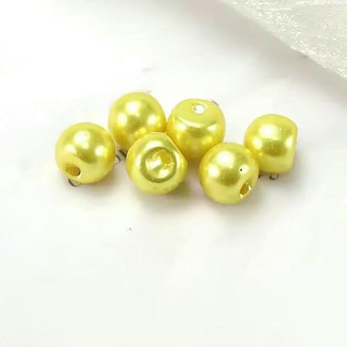 Nähknöpfe, 100 Stück, 6 mm, 8 mm, 10 mm, 12 mm, 15 mm, 18 mm, Perlmuttknöpfe für Kleidung, Nähzubehör, Damen- und Babykleidungsmaterial, gelb, 12 mm Nähknöpfe, 100 Stück, 6 mm, 8 mm, 10 mm, 12 mm, 15 mm, 18 mm, Perlmuttknöpfe für Kleidung, Nähzubehör, Damen- und Babykleidungsmaterial, gelb, 12 mm von QPFNEI
