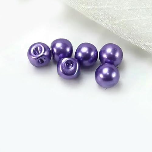 Nähknöpfe, 100 Stück, 6 mm, 8 mm, 10 mm, 12 mm, 15 mm, 18 mm, Perlmuttknöpfe für Kleidung, Nähzubehör, Damen- und Babykleidungsmaterial, lila, 12 mm Nähknöpfe, 100 Stück, 6 mm, 8 mm, 10 mm, 12 mm, 15 mm, 18 mm, Perlmuttknöpfe für Kleidung, Nähzubehör, Damen- und Babykleidungsmaterial, lila, 12 mm von QPFNEI