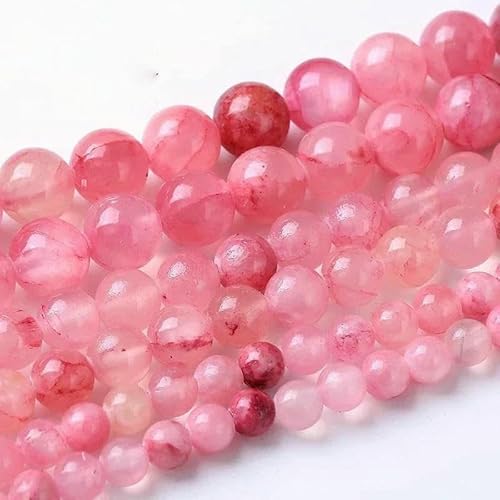 Natürliche weiße Achate, Steinperlen, Onyx, rund, lose Abstandsperlen zur Schmuckherstellung, DIY-Armbandzubehör, 4, 6, 8, 10, 12 mm, 38,1 cm, blutrot, Rose, Quart, 10 mm, 36 bis 38 Stück Natürliche weiße Achate, Steinperlen, Onyx, rund, lose Abstandsperlen zur Schmuckherstellung, DIY-Armbandzubehör, 4, 6, 8, 10, 12 mm, 38,1 cm, blutrot, Rose, Quart, 10 mm, 36 bis 38 Stück von QPFNEI