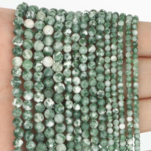 Natürlicher roter Jaspis, 2 mm, 3,0 mm, 4,0 mm, facettierte, runde, lose Abstandsperlen, DIY-Armband, Halskette, Schmuckherstellung, handgefertigtes Bastelzubehör – grüner Jaspis, Natürlicher roter Jaspis, 2 mm, 3,0 mm, 4,0 mm, facettierte, runde, lose Abstandsperlen, DIY-Armband, Halskette, Schmuckherstellung, handgefertigtes Bastelzubehör – grüner Jaspis, von QPFNEI
