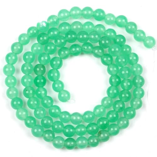 Naturstein, grüner Aventurin, runde lose Perlen, facettierte Tropfen, Rondell, Jade, lose Perle für die Schmuckherstellung, DIY-Armband, handgefertigt, 4,0 mm, Dunkelgrün Naturstein, grüner Aventurin, runde lose Perlen, facettierte Tropfen, Rondell, Jade, lose Perle für die Schmuckherstellung, DIY-Armband, handgefertigt, 4,0 mm, Dunkelgrün von QPFNEI