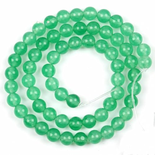 Naturstein, grüner Aventurin, runde lose Perlen, facettierte Tropfen, Rondell, Jade, lose Perle für die Schmuckherstellung, DIY-Armband, handgefertigt, 6 mm, Dunkelgrün Naturstein, grüner Aventurin, runde lose Perlen, facettierte Tropfen, Rondell, Jade, lose Perle für die Schmuckherstellung, DIY-Armband, handgefertigt, 6 mm, Dunkelgrün von QPFNEI